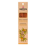 Encens indien aux amandes douces (15 pcs.) 30 g - Sattva