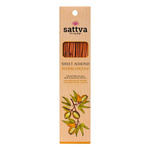 Tămâie indiană cu migdale dulci (15 buc.) 30 g - Sattva