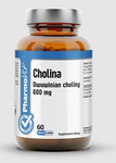Choline (600 mg) complément alimentaire sans gluten 60 gélules - Pharmovit (Clean label)