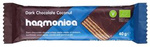 Cialda vegana con crema di cacao e cocco in copertura di cioccolato BIO 40 g - Armonica