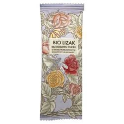 Bio lizak o smaku truskawkowym bez dodatku cukru lizuu bio, 6g