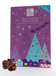 Calendar de advent cu ciocolată cu afine și vitamina C din acerola fără zahăr adăugat bio 180 g - COCOA