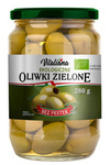 Olives vertes dénoyautées en saumure Bio 280 g - Vitaliana