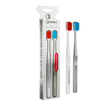 Brosse à dents en PLA 12000 soies super douces, lot de 2 - Nordics