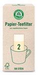Lebensbaum Teefilter Größe 2 – klein, 100 Stk.