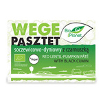 Pasztet soczewicowo - dyniowy z czarnuszką bio 200 g - Bio Planet