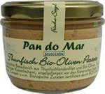 Pateu de ton și măsline BIO 125 g (borcan)