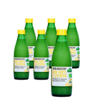 Lot de 6 x jus de citron 100% bio 250 ml