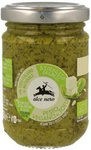 Veganes Bio Basilikum Pesto mit Tofu 130 g – Alce Nero