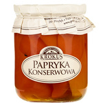 Poivrons en conserve sans gluten 480 g (230 g) - Krokus