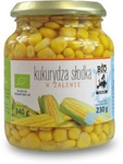 Kukurydza słodka w zalewie w słoiku bio 340 g (230 g)