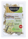 Sacchettini d'épeautre frais avec fromage burrata et épinards BIO 250 g