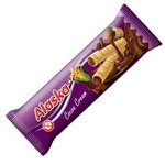 Rulouri de porumb umplute cu cacao, fără gluten, 18 g – Alaska