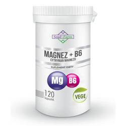 Magnez + Witamina B6 120 Kapsułek (97,5 Mg + 1,4 Mg)